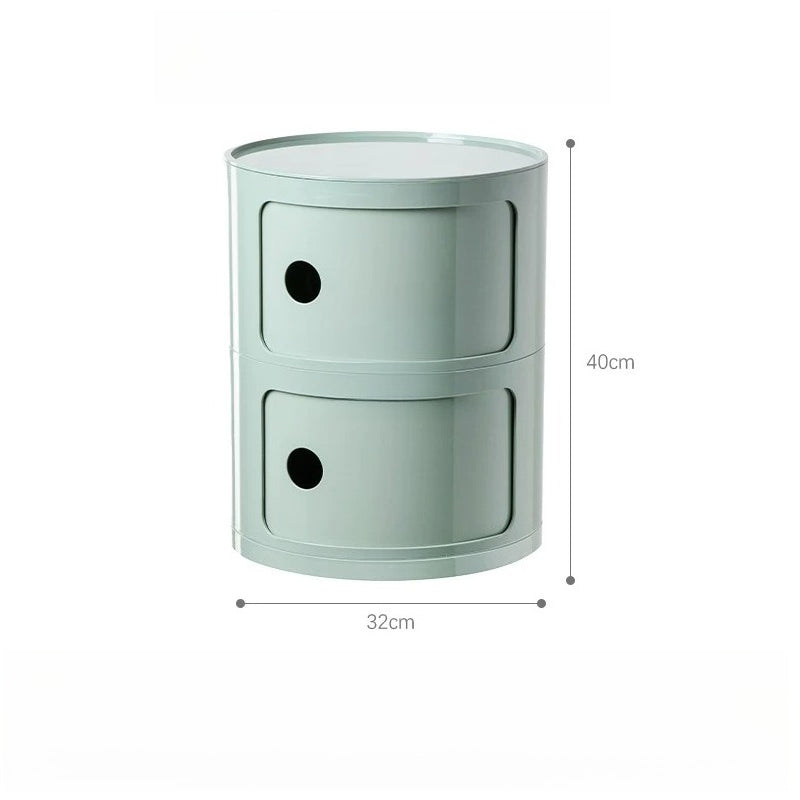 Componibili Round Cabinet Replica – Nordic Modular Storage for Modern Spaces
