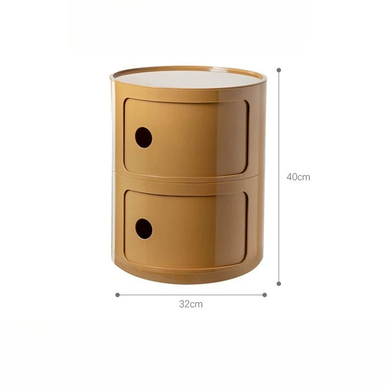 Componibili Round Cabinet Replica – Nordic Modular Storage for Modern Spaces