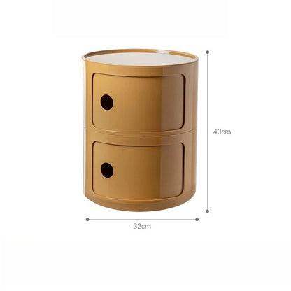 Componibili Round Cabinet Replica – Nordic Modular Storage for Modern Spaces