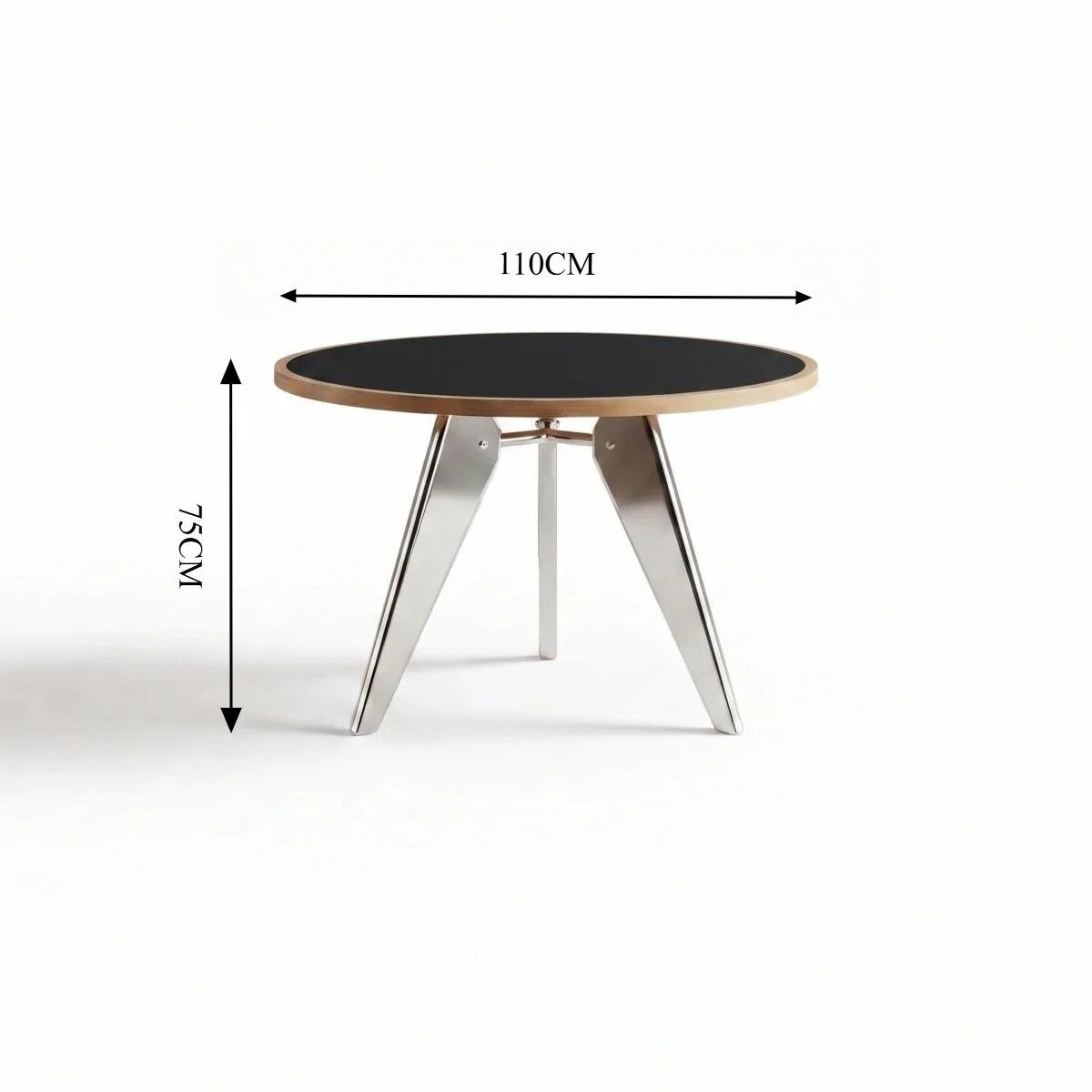 Mid-Century Bauhaus Round Table — Timeless Design & Elegance for Compact Spaces