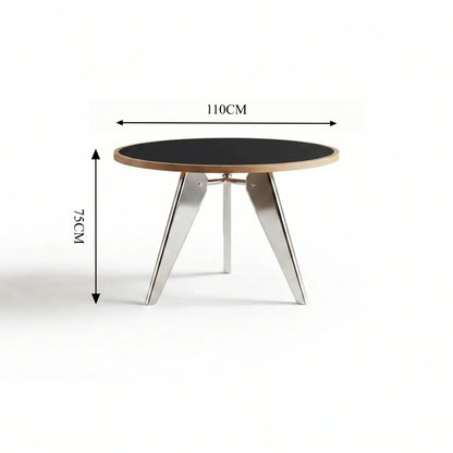 Mid-Century Bauhaus Round Table — Timeless Design & Elegance for Compact Spaces