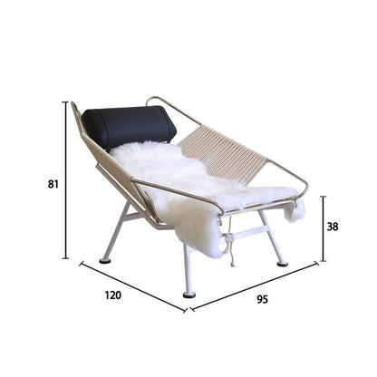 Flag Halyard Chair Replica – Danish Modern Lounge Chair by Hans J. Wegner