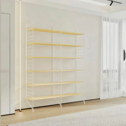 String Original Wall System – Modular, Adjustable & Wall-Mounted Shelving