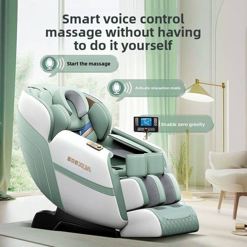 Massage Chair – Dual SL Track, Full-Body Luxury Zero-Gravity Massage