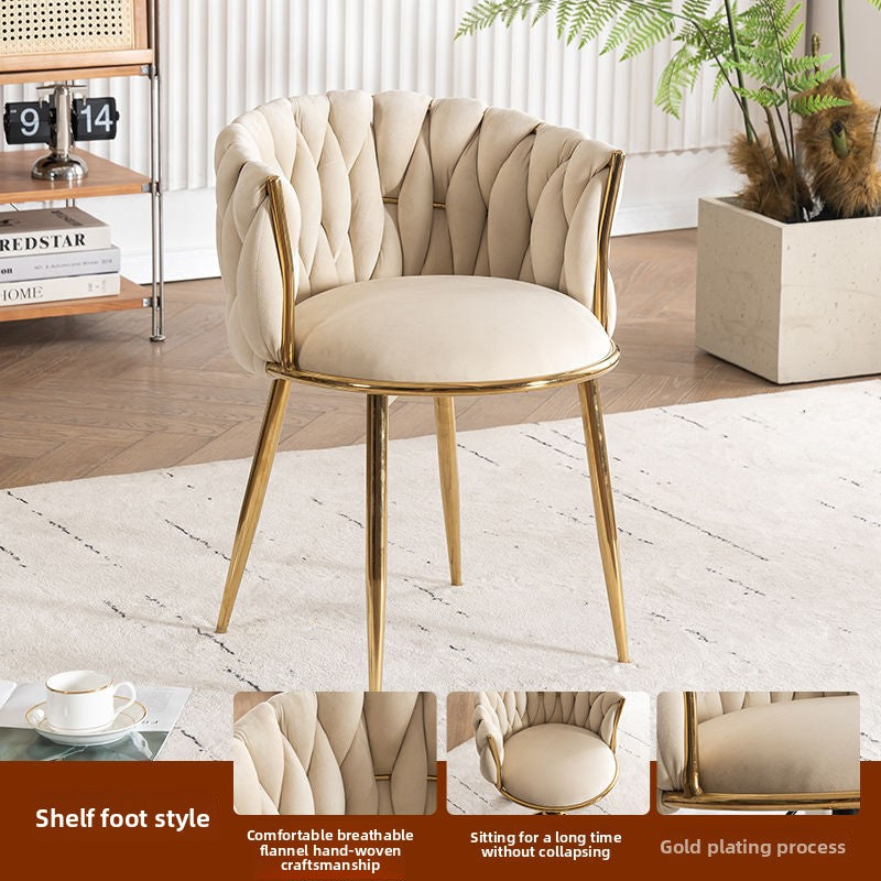 Elegant Vanity & Salon Chair