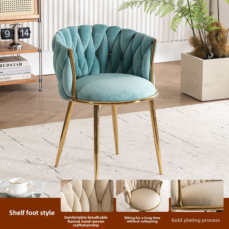 Elegant Vanity & Salon Chair