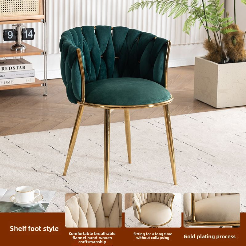 Elegant Vanity & Salon Chair