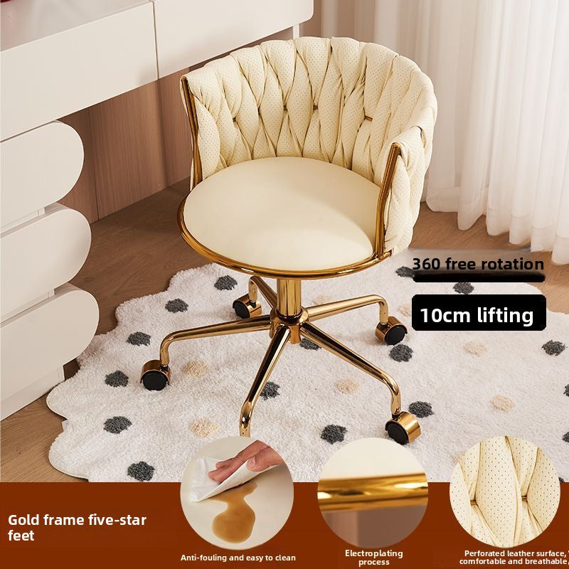 Elegant Vanity & Salon Chair