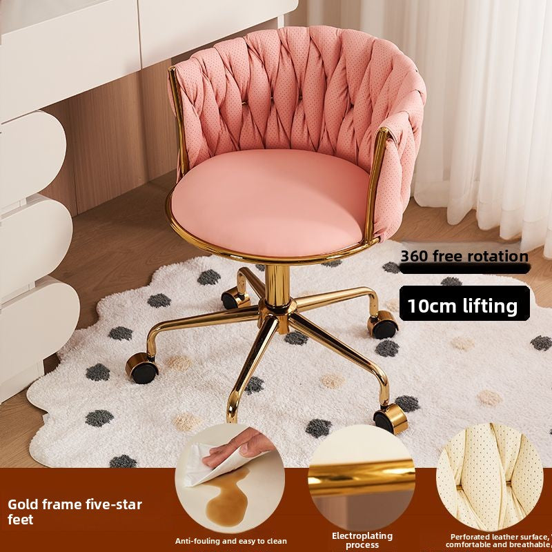 Elegant Vanity & Salon Chair