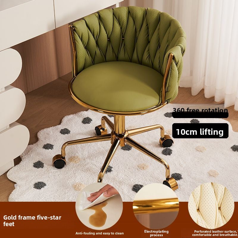 Elegant Vanity & Salon Chair