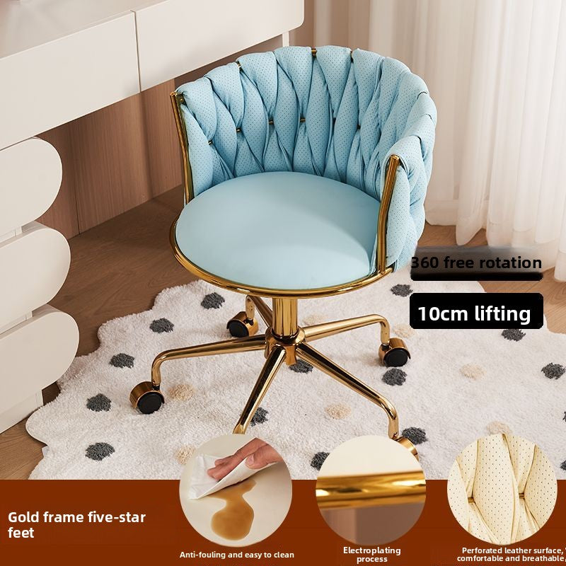 Elegant Vanity & Salon Chair