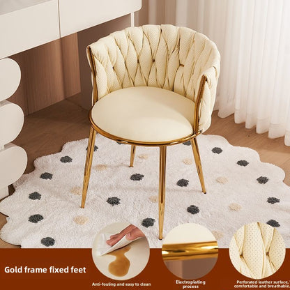 Elegant Vanity & Salon Chair