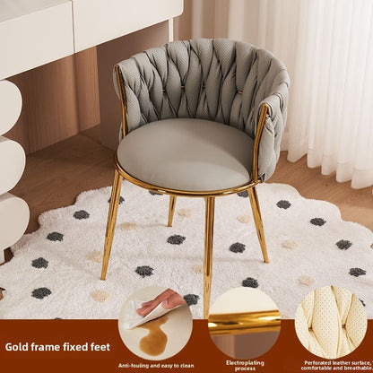 Elegant Vanity & Salon Chair