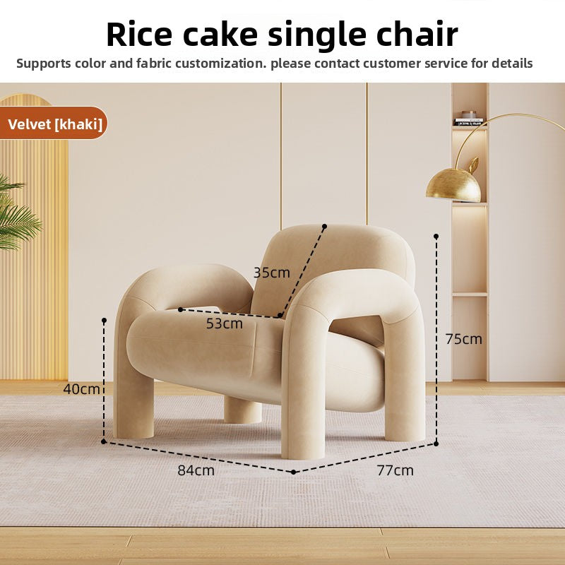 Creative Single Sofa -Sweet,Comfortable, Soft & Inviting